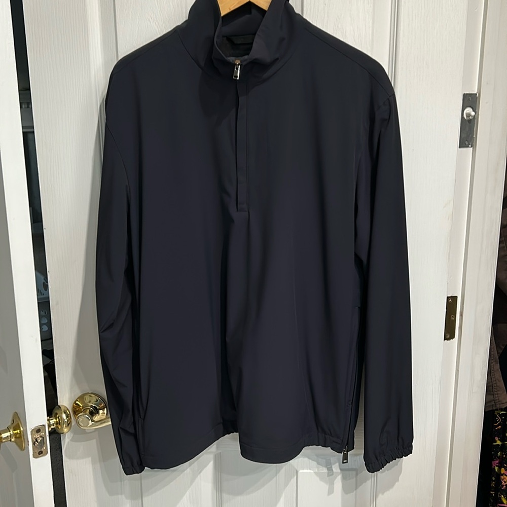Theory Quarter Zip with Liner and Drawstring
